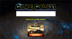Desktop Screenshot of gamegalaxy.com