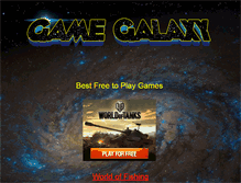 Tablet Screenshot of gamegalaxy.com